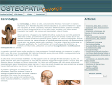 Tablet Screenshot of cervicalgia.eu